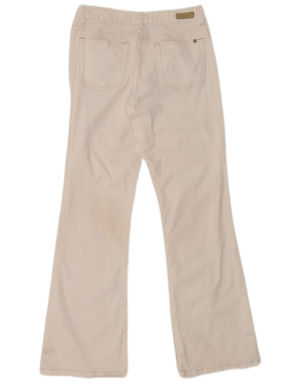 Calvin Klein Jean bootcut taille basse pour femme US 4 Small W32 L31 en coton blanc
