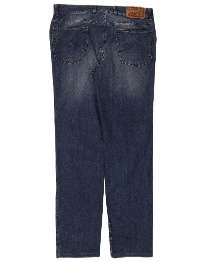 Carrera Jean Droit W38 L33 Bleu Coton Homme