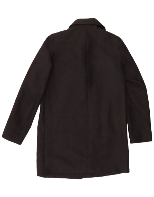 Zara Manteau surdimensionné pour femme UK 10 Petit Noir
