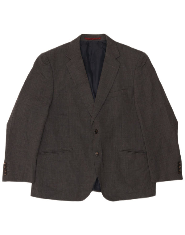 Marks & Spencer Veste blazer courte à 2 boutons pour homme UK 44 XL Gris laine