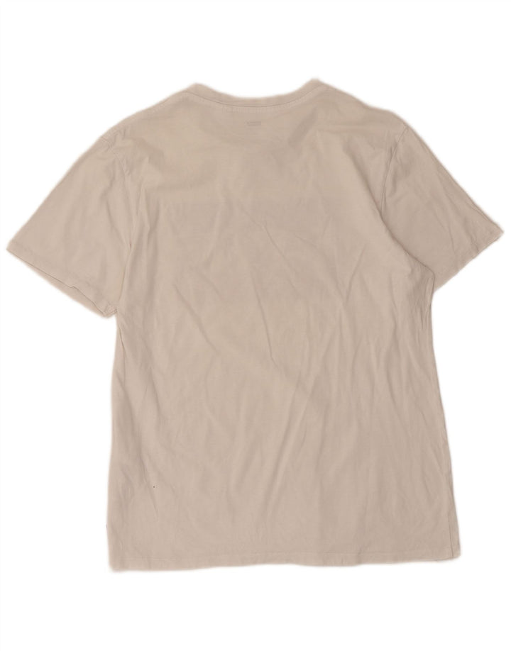 Levi's Tee-Shirt Graphique Homme Blanc Moyen Coton