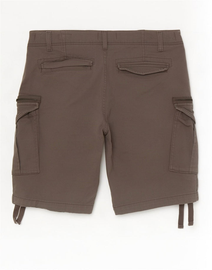 Jack & Jones Short Cargo Coupe Confort Pour Homme Petit W29 Gris Coton
