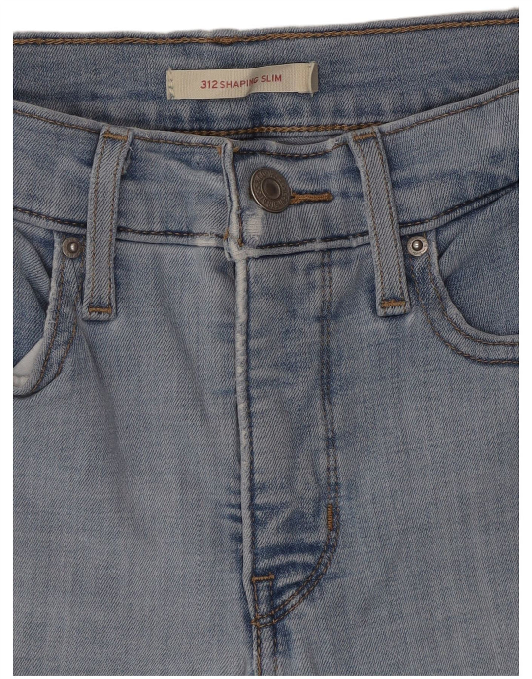 Levi's Jean 312 Shaping Slim Femme Bleu Coton W27 L30