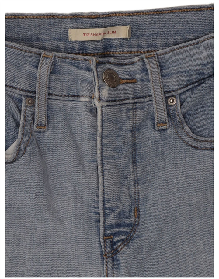 Levi's Jean 312 Shaping Slim Femme Bleu Coton W27 L30
