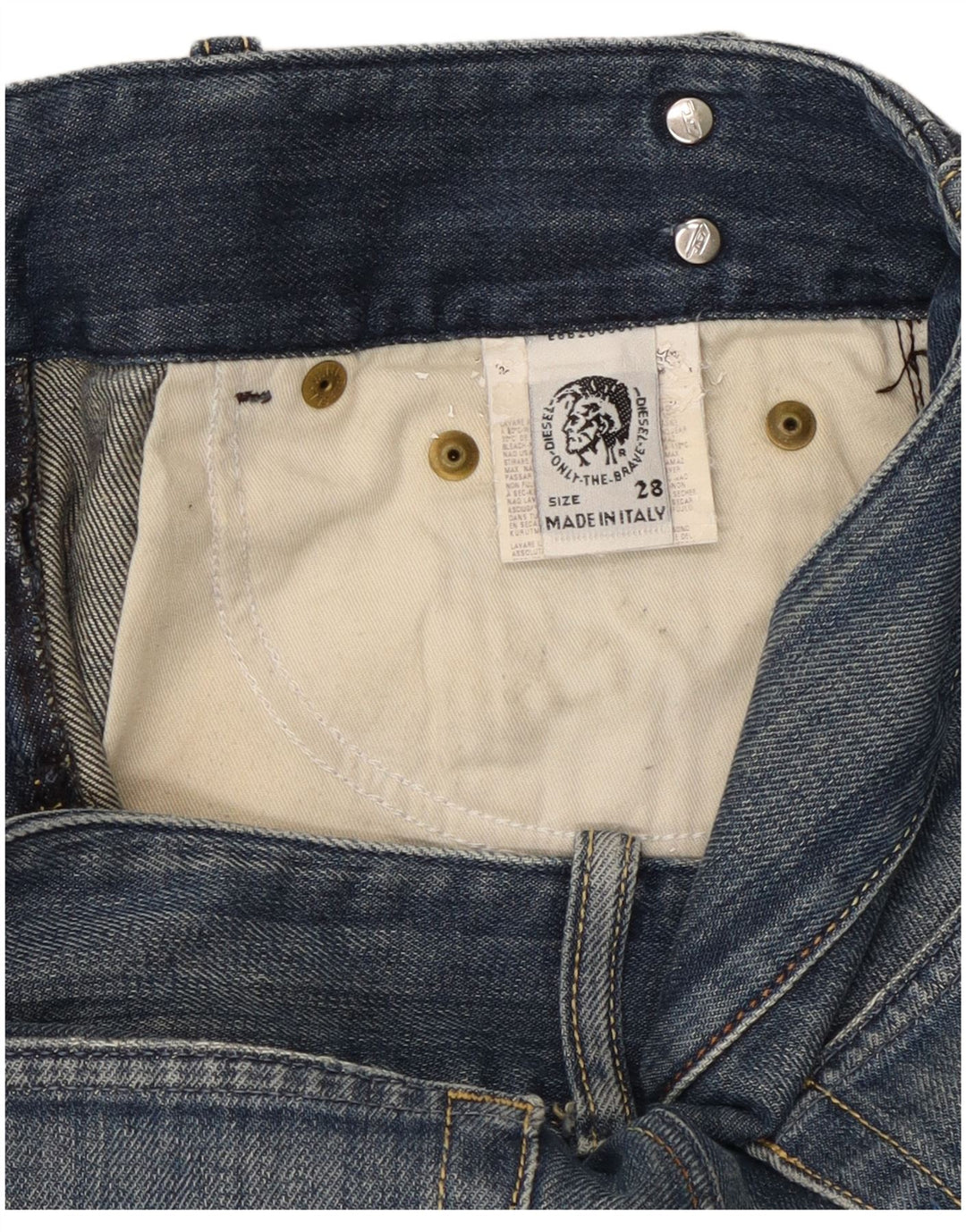 Jean Bootcut Femme Diesel W28 L31 Bleu Coton