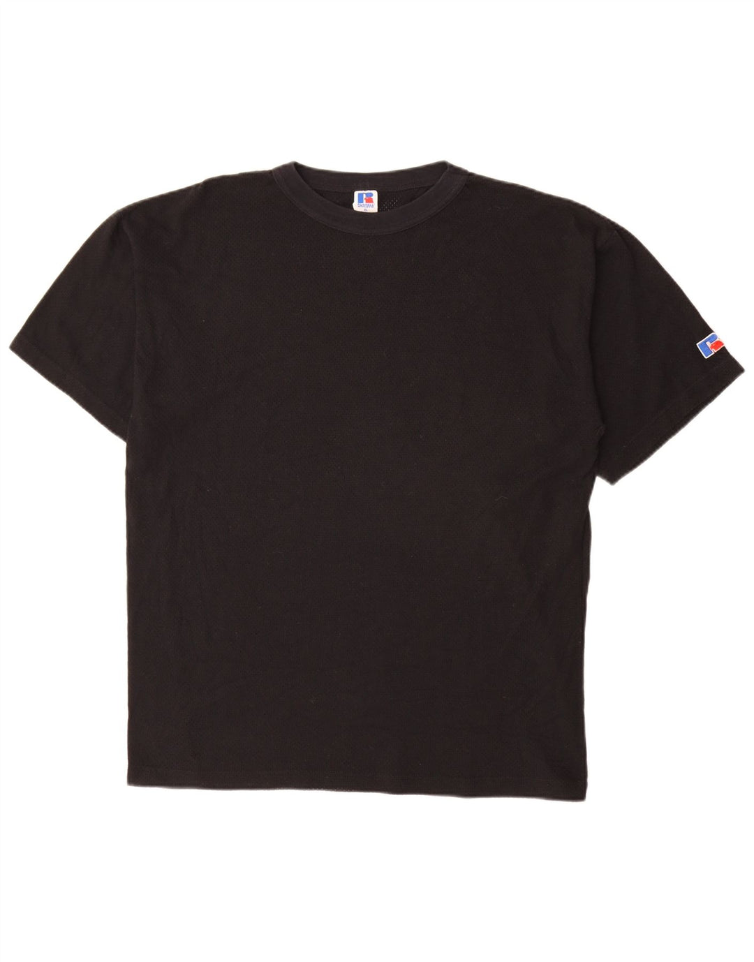 RUSSELL ATHLETIC T-Shirt Homme Haut XL Noir Coton