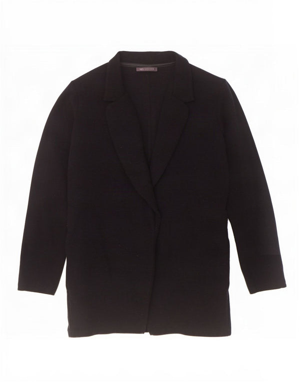 Marks & Spencer Manteau ouvert pour femme UK 18 XL Bleu marine Polyester