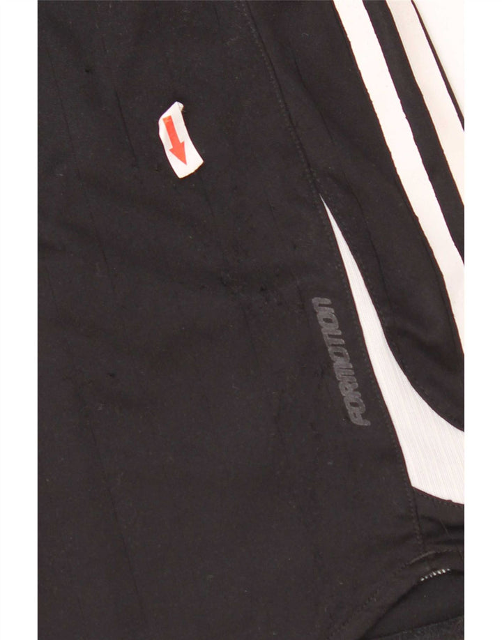 Adidas Short de sport graphique pour homme en polyester color block noir moyen