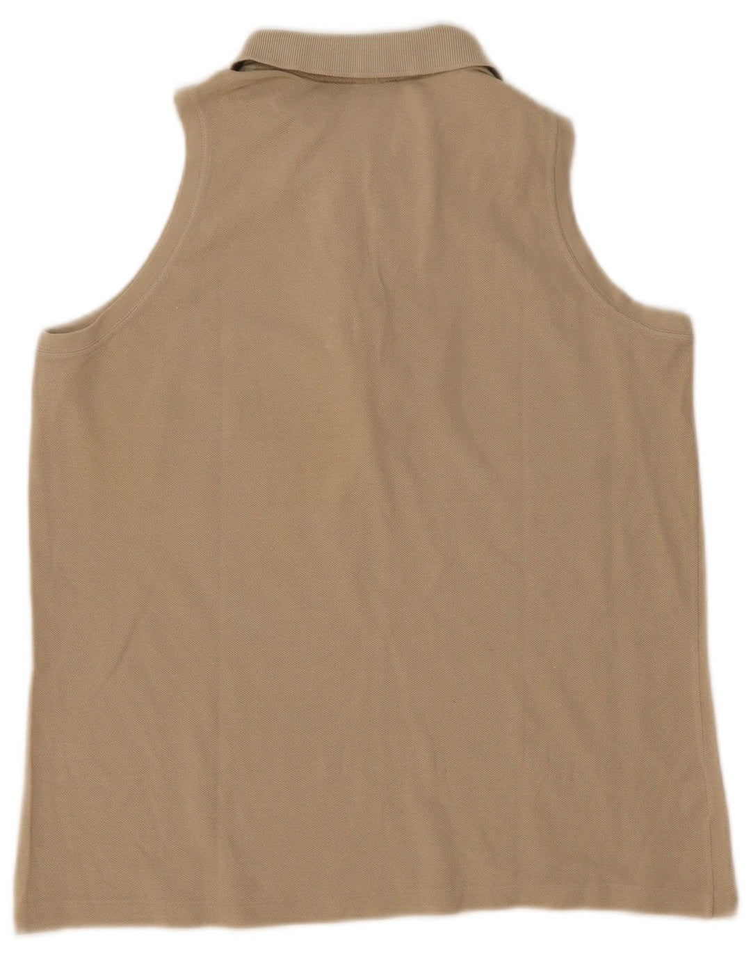 Lacoste Polo sans manches femme taille 44 grand beige