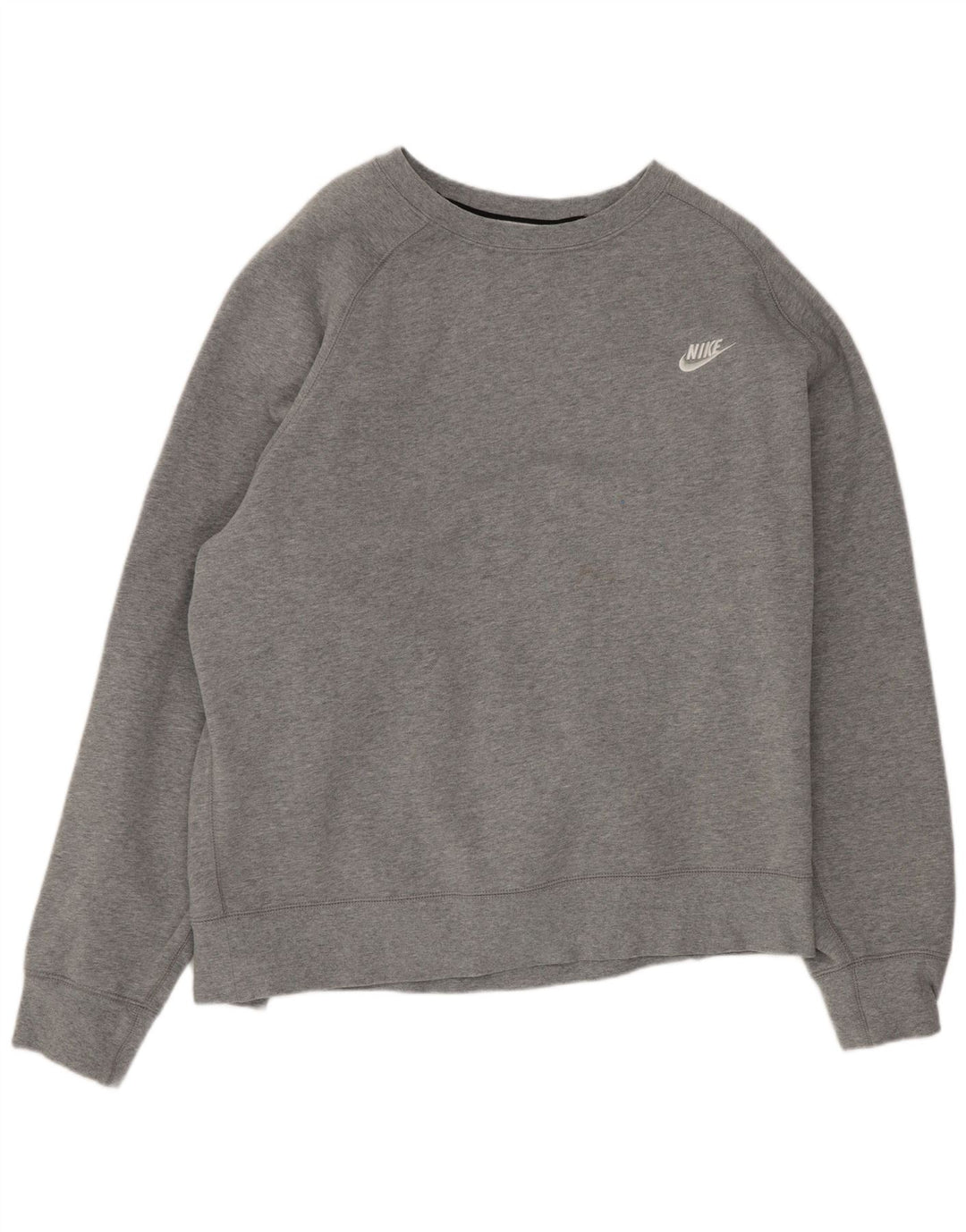 Nike Sweat-shirt pour homme en coton gris 2XL