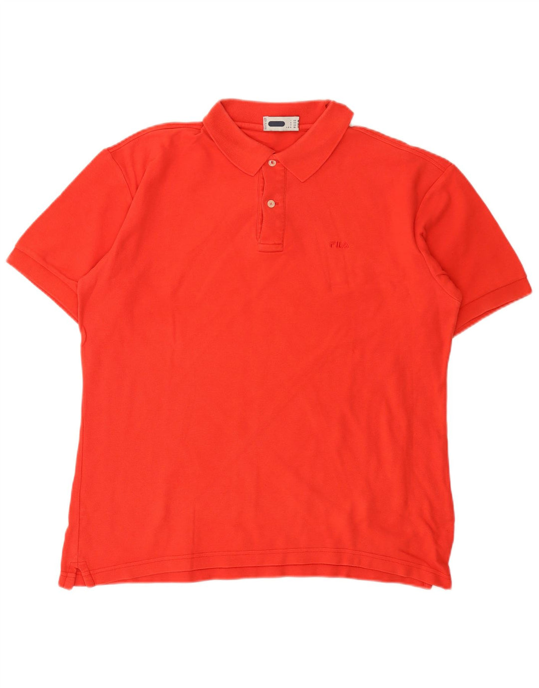 Fila Polo Homme Rouge Moyen Coton