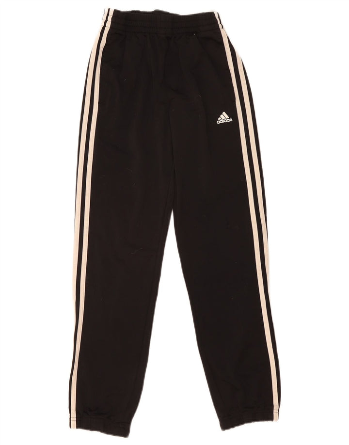 Adidas Pantalon de Survêtement Garçon Joggers 9-10 ans Noir Polyester