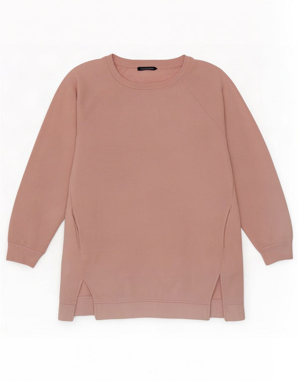 Marks & Spencer Sweat-shirt pour femme UK 14 Large Rose Coton