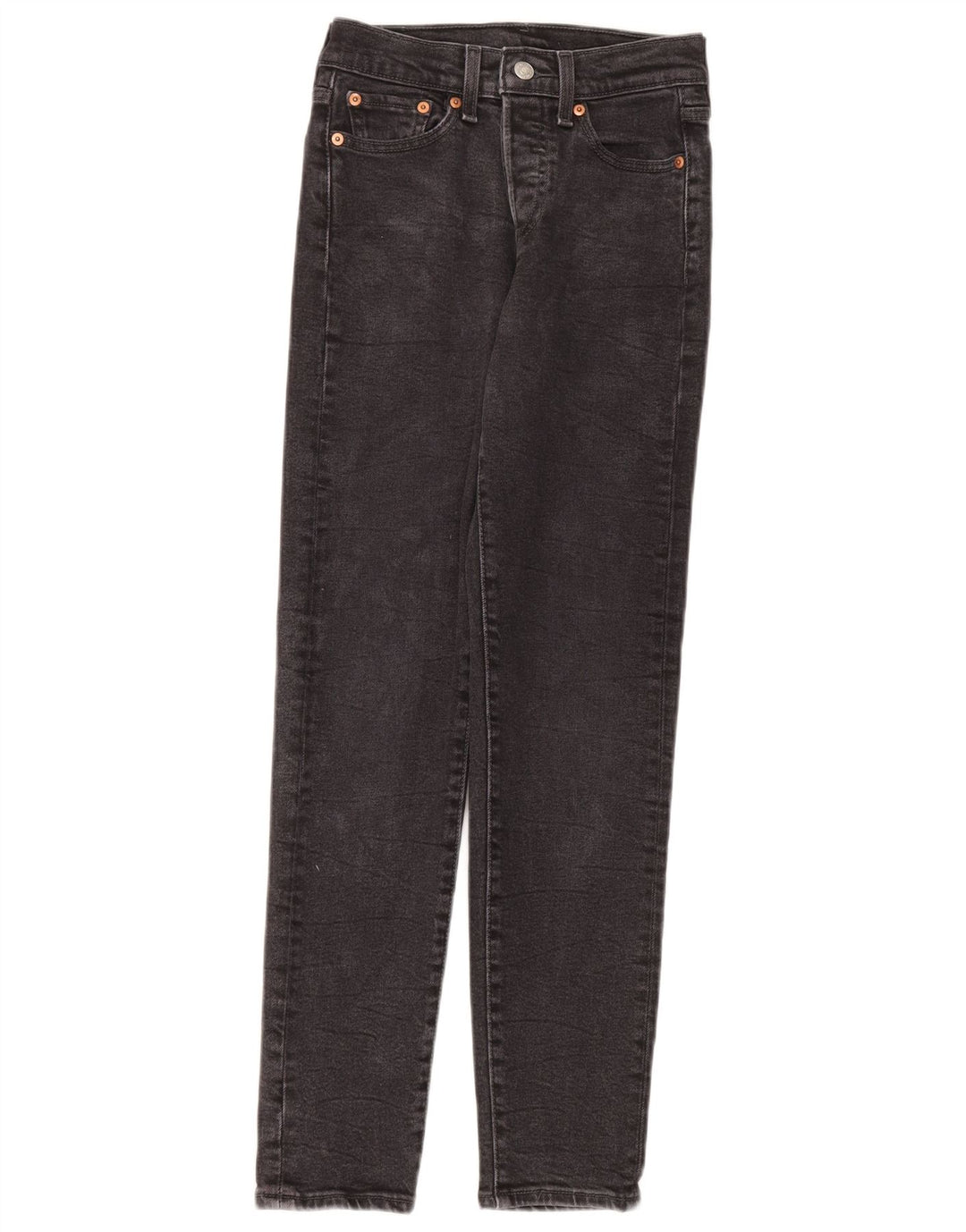 Levi's Jean Slim Femme W24 L28 Gris Coton