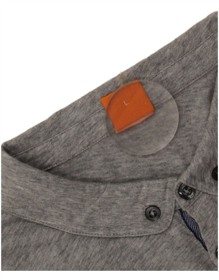 Hugo Boss Polo Homme Grand Gris Coton
