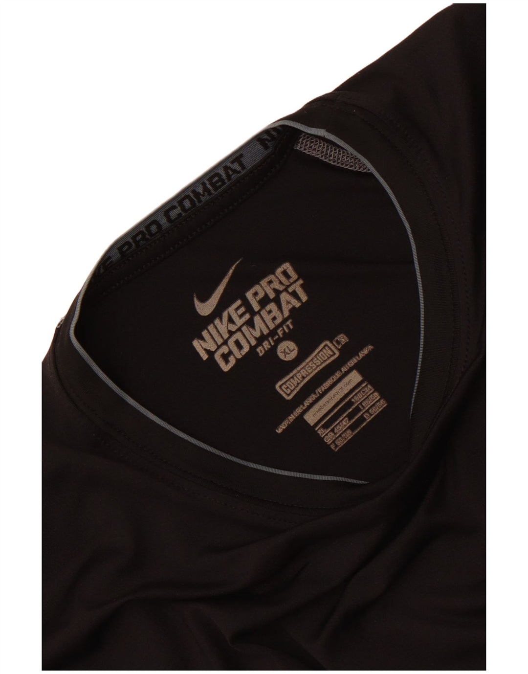 Nike T-shirt Dri Fit pour homme UK 45/47 XL Noir