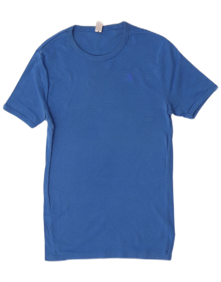 G-Star Homme T-Shirt Top Petit Bleu Coton