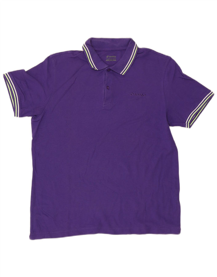 Lotto Polo Homme Grand Violet