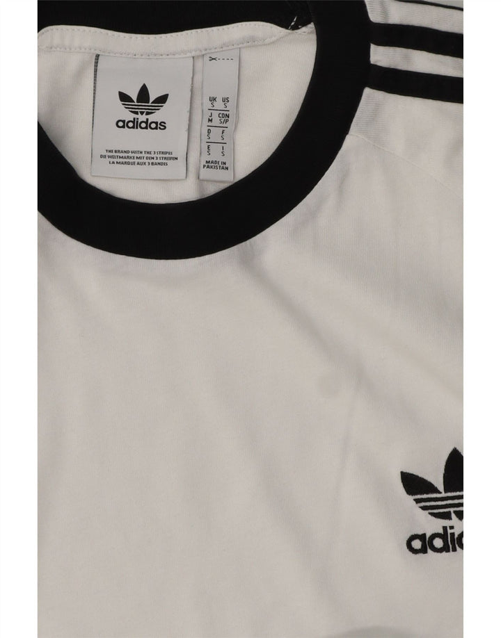 ADIDAS T-Shirt Homme Petit Blanc