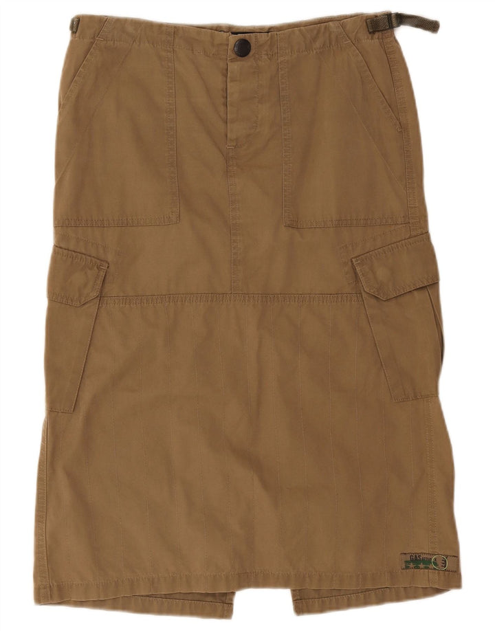 Jupe Cargo Femme Gas Medium W30 Kaki