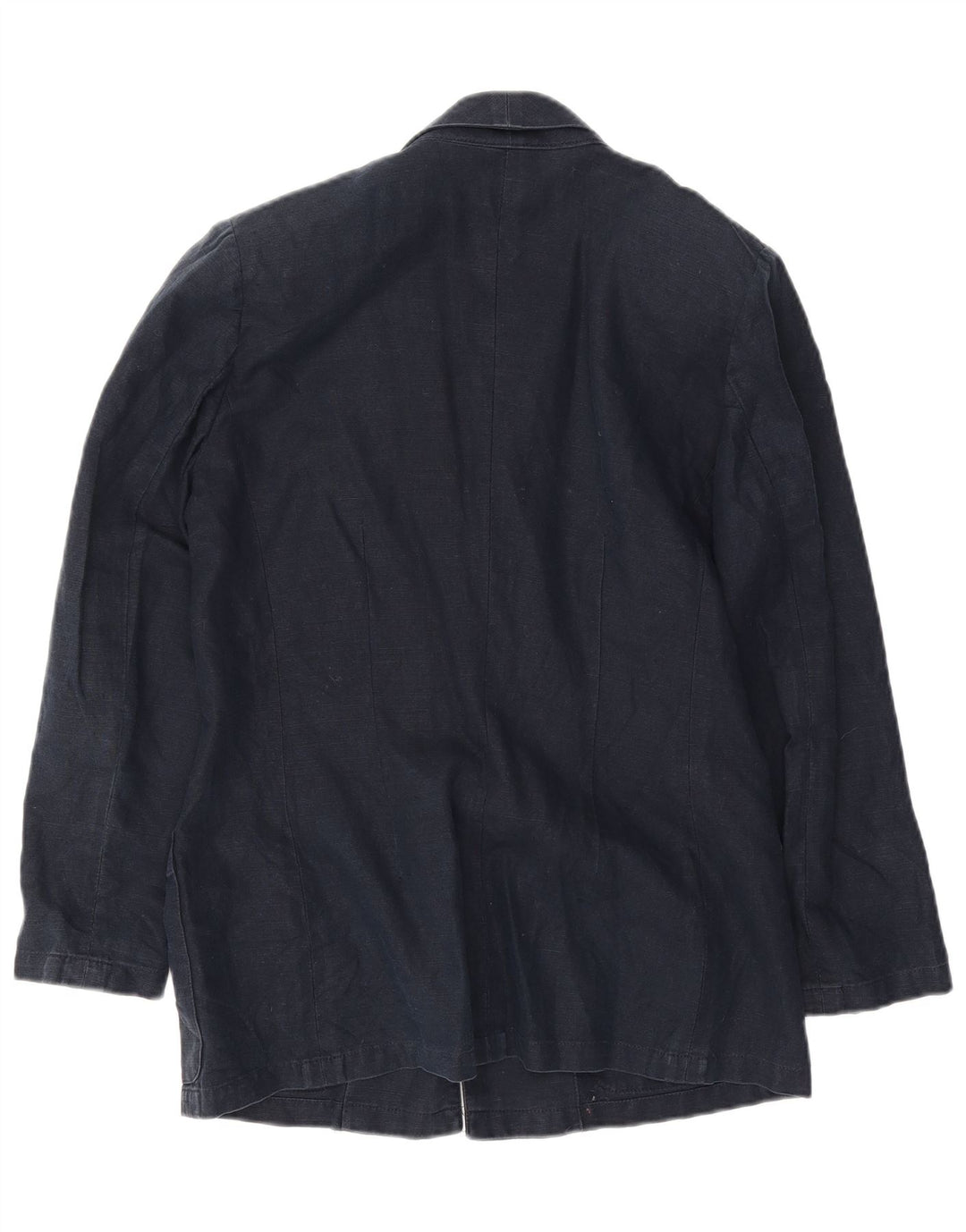 Luisa Spagnoli Veste blazer à 1 bouton pour femme UK 10 Petit Bleu marine
