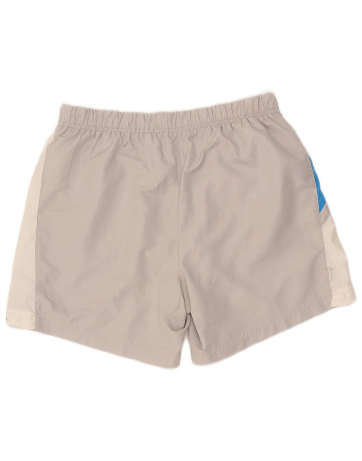 Sergio Tacchini Short de sport pour homme XL Gris Colorblock Polyester