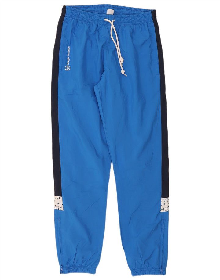 Sergio Tacchini Pantalon De Survêtement Homme Bleu Moyen Colorblock Polyester