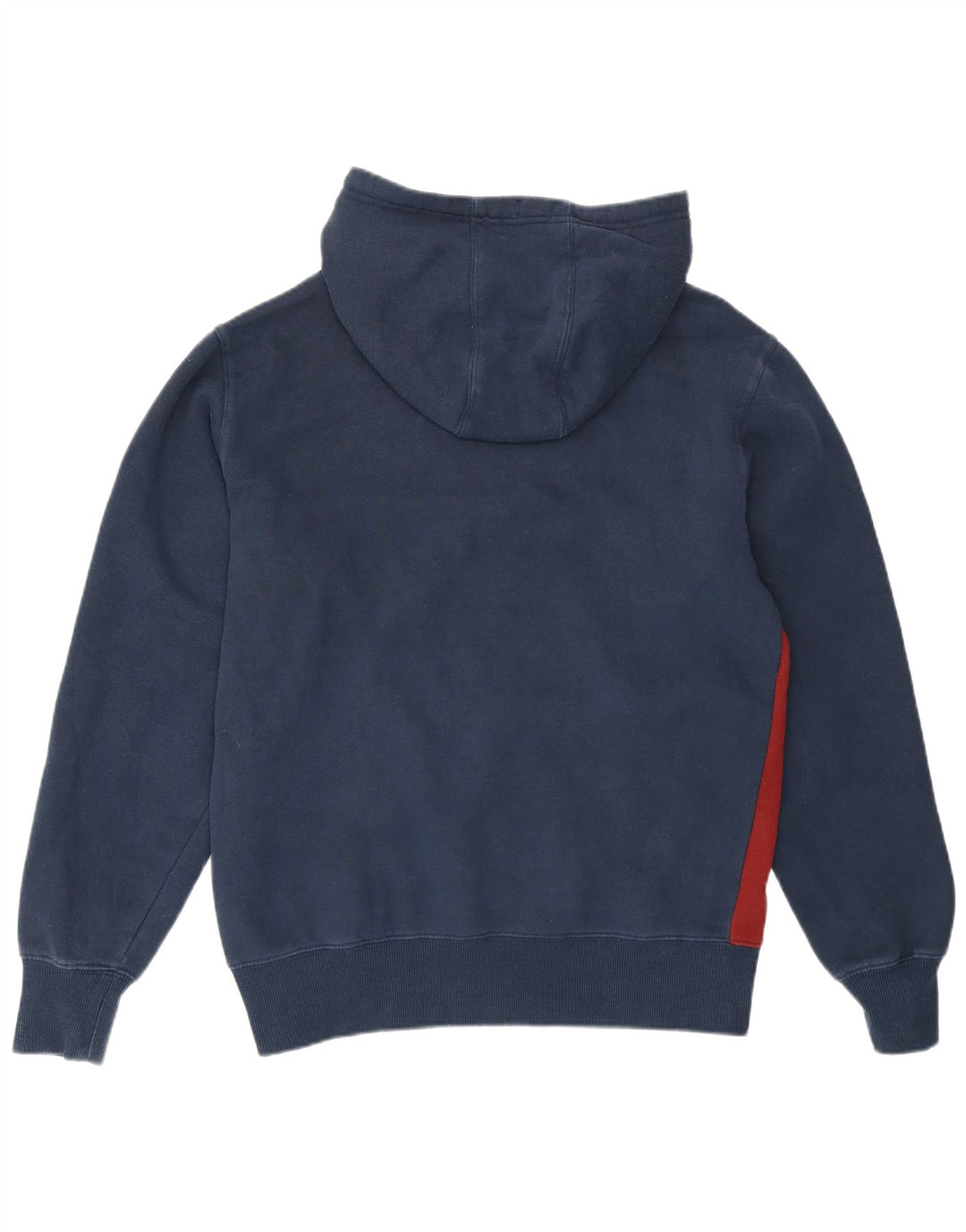 Ellesse Pull à capuche en coton color block bleu marine moyen pour homme