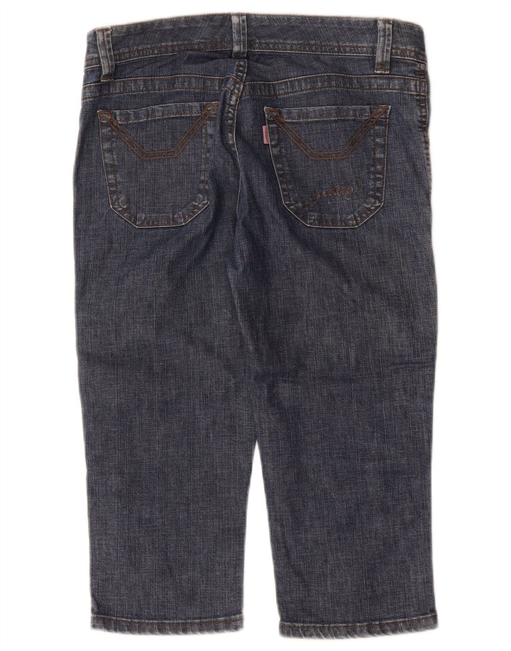 Jeckerson Bermuda Femme Short En Jean W27 Petit Bleu Coton