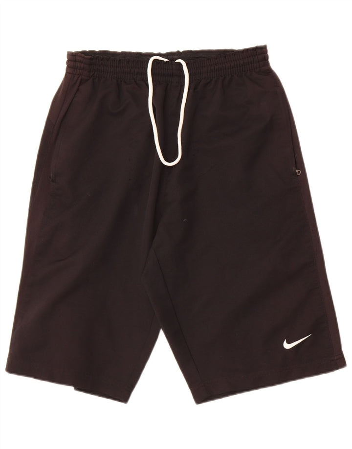 Short de sport Nike pour hommes, petit, noir, polyester