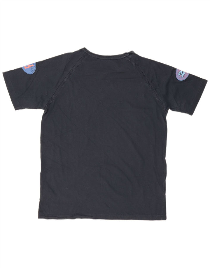DIESEL T-Shirt Graphique Homme XL Bleu Marine