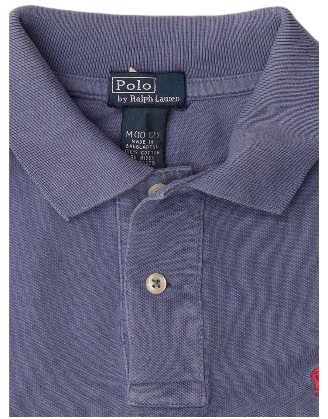 POLO RALPH LAUREN Polo Garçon 10-11 ans Bleu Marine Moyen Coton