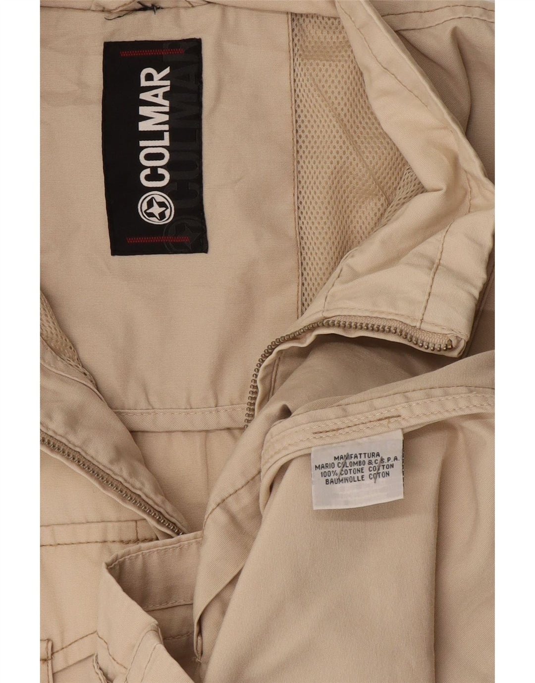 Colmar Gilet utilitaire pour homme UK 42 XL Beige Coton