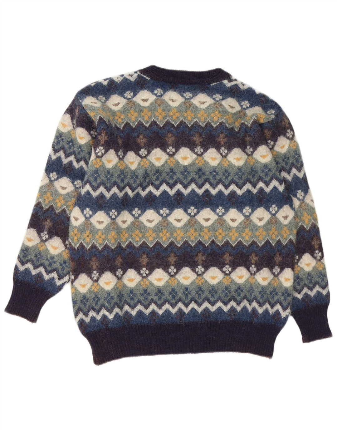 Conte of Florence Pull à col rond pour homme Medium Multicolore