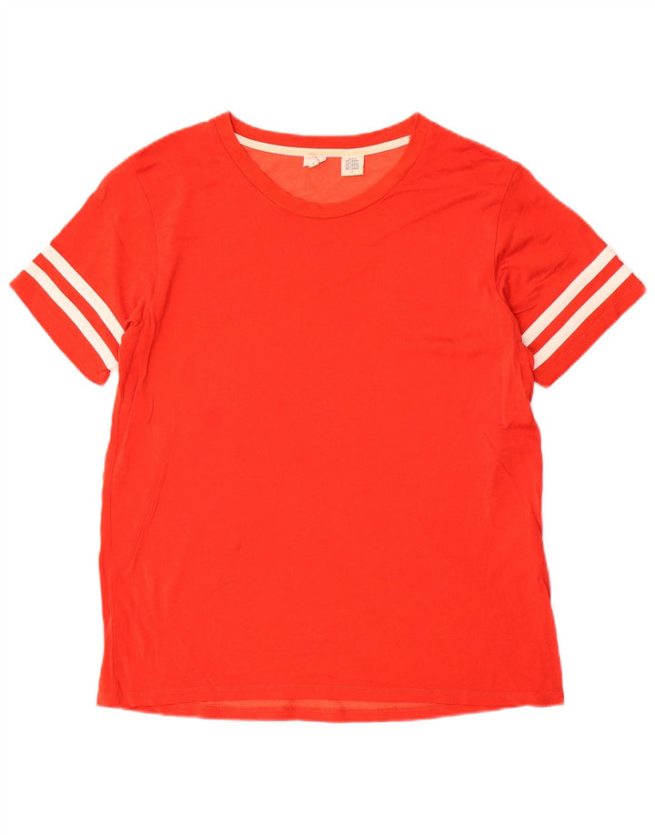 Levi's T-Shirt Femme UK 14 Rouge Moyen Viscose