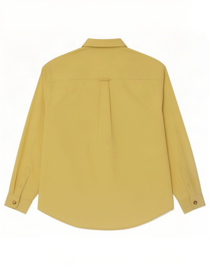Timberland Chemise Garçon 9-10 ans Jaune Coton