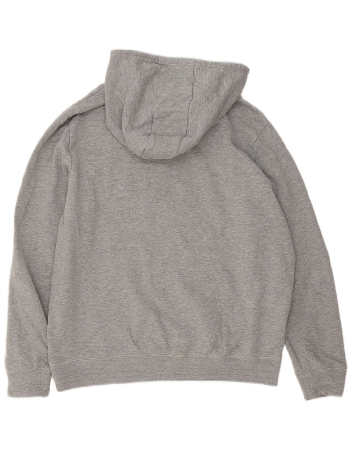 Penguin Pull à capuche graphique pour hommes, grand coton gris