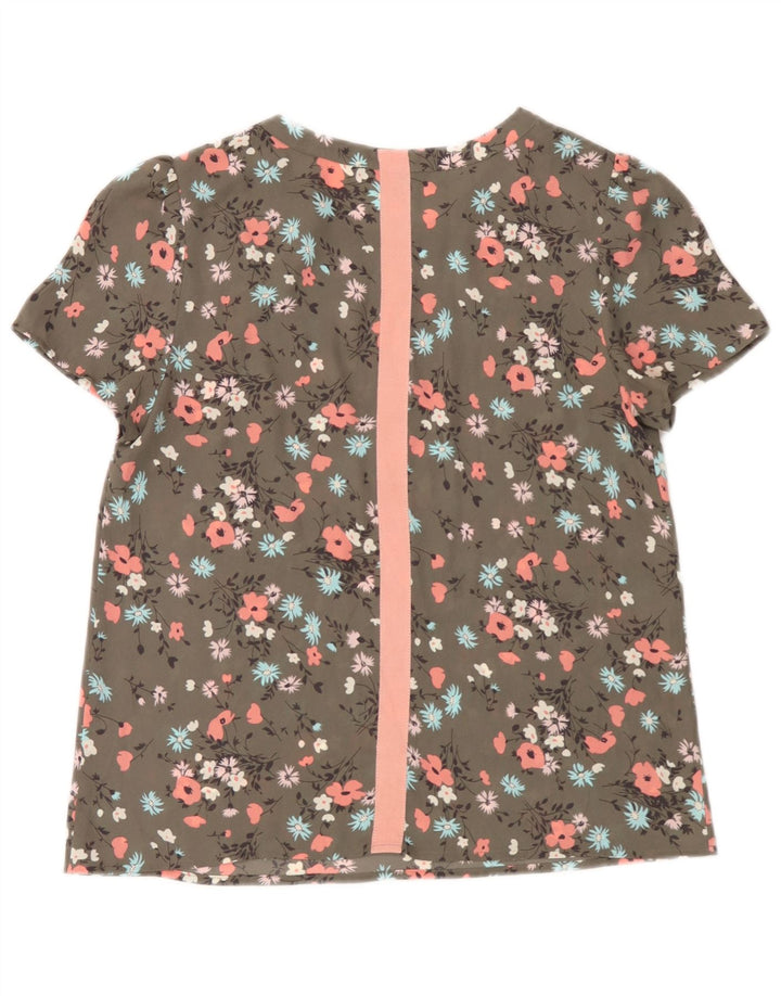 Oasis Chemisier pour femme UK 10 Petit vert floral