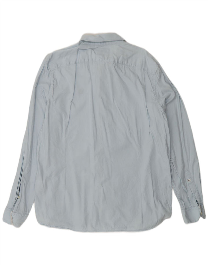 Timberland Chemise Slim Fit XL Bleu Coton Homme