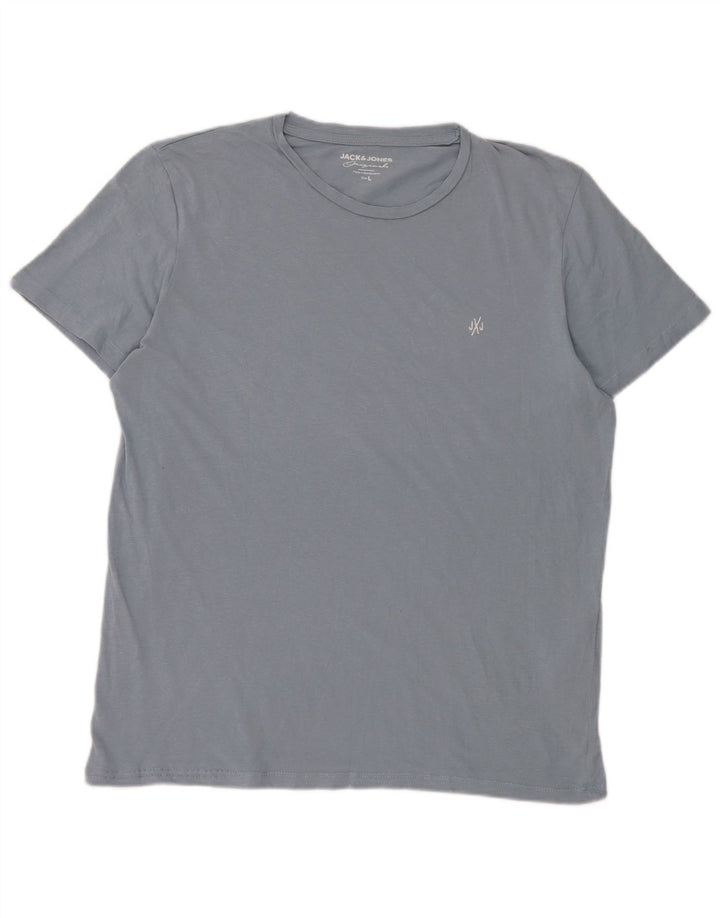Jack & Jones T-Shirt Homme Grand Bleu Coton