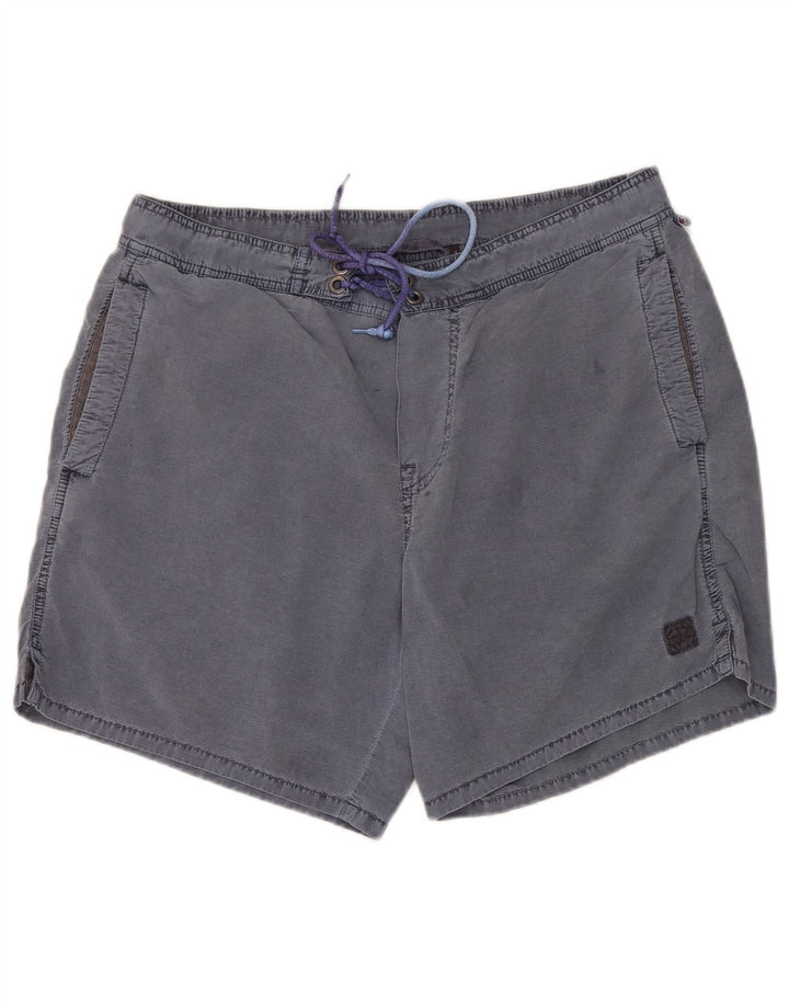 Murphy & Nye Short décontracté pour homme W38 XL en coton bleu