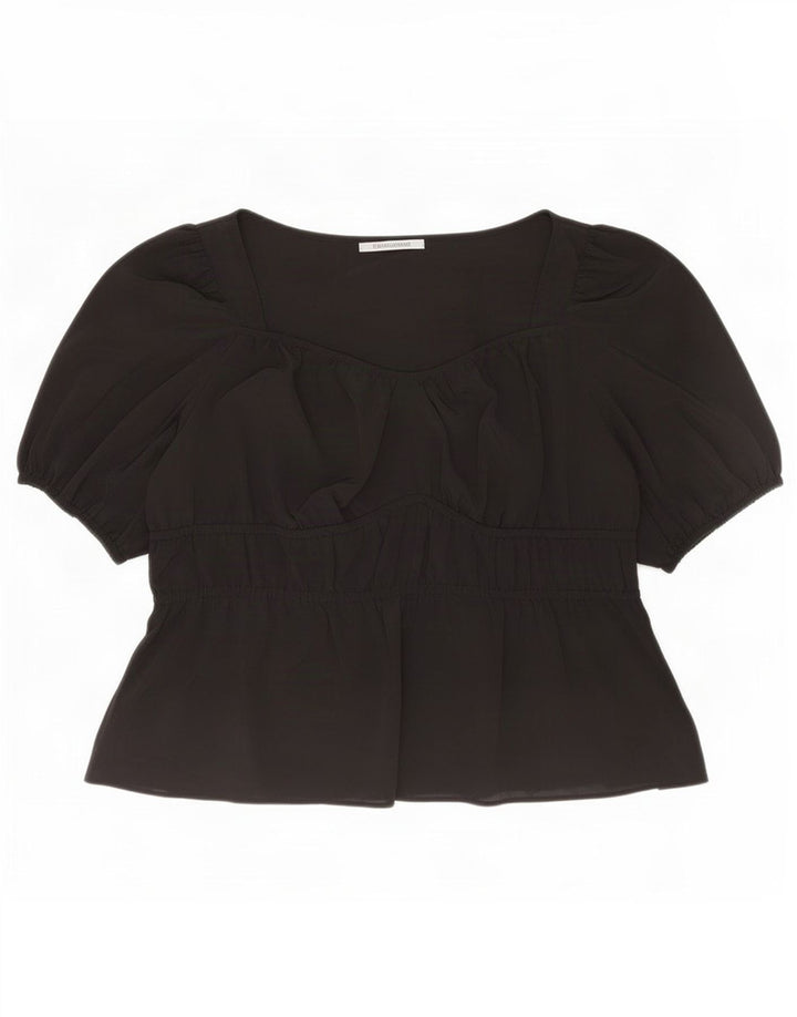 Marks & Spencer Chemisier Femme UK 22 3XL Noir Polyester