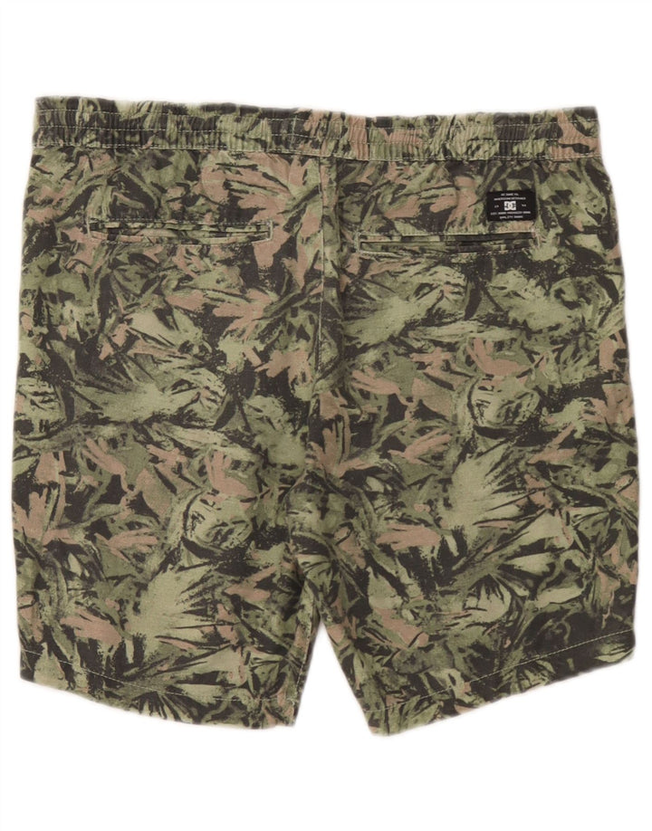 DC Short de Sport Homme Petit Vert Camouflage Coton