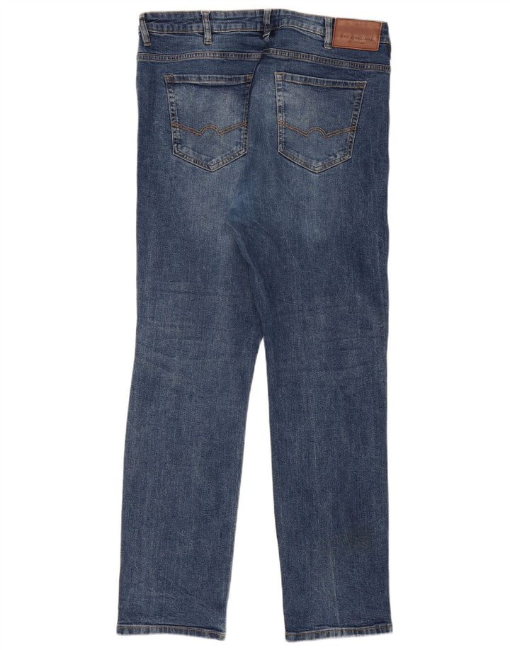 Ben Sherman Jean droit homme W38 L31 bleu coton