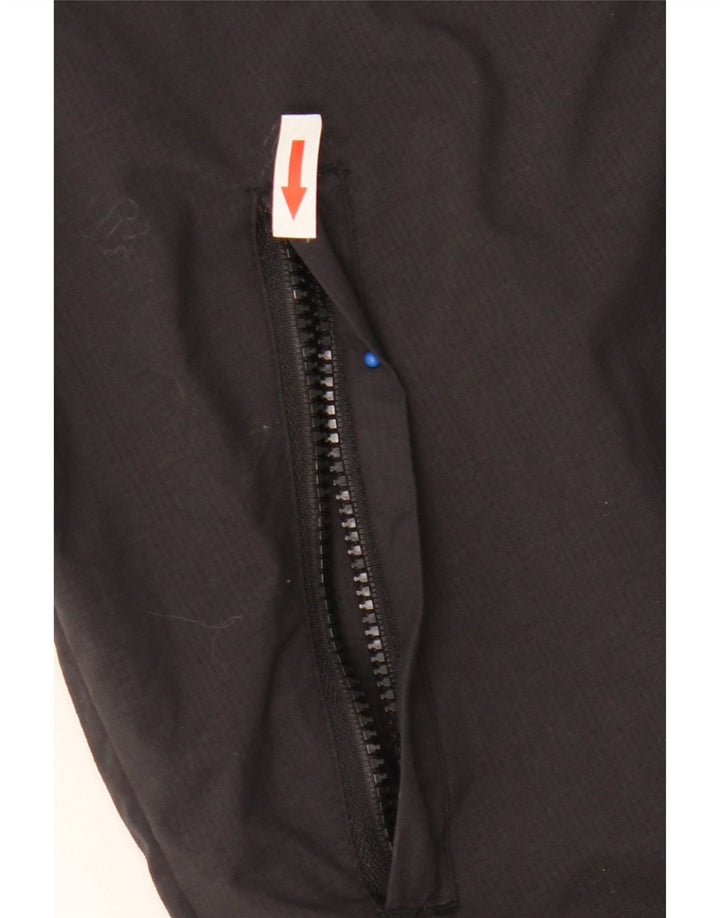 Superdry Veste de Pluie Homme UK 40 Large Noir Nylon