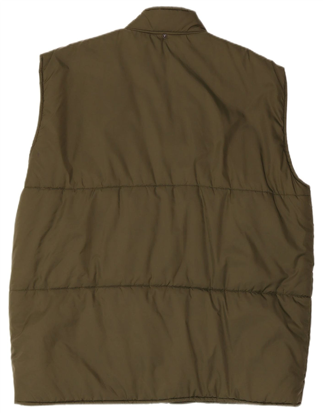 Gilet homme vintage UK 42 XL Kaki Polyamide