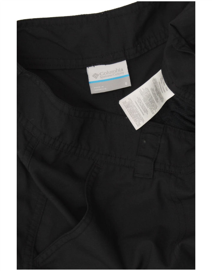 COLUMBIA Short cargo pour femme US 8 Medium W32 Nylon noir