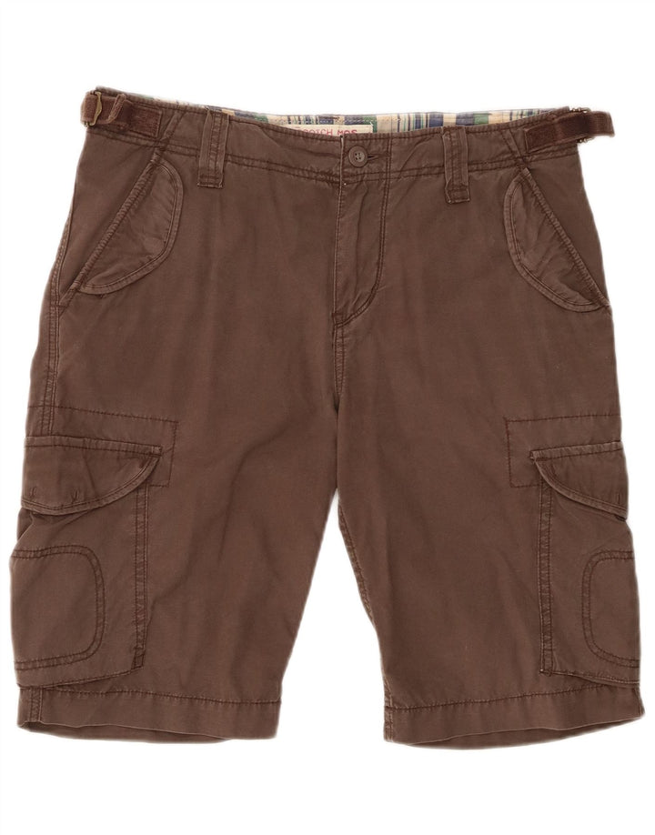 Scotch & Soda Short Cargo W31 Homme Marron Moyen Coton