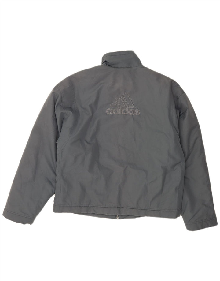 Adidas Veste coupe-vent graphique coupe ample pour homme UK 40/42 Gris moyen