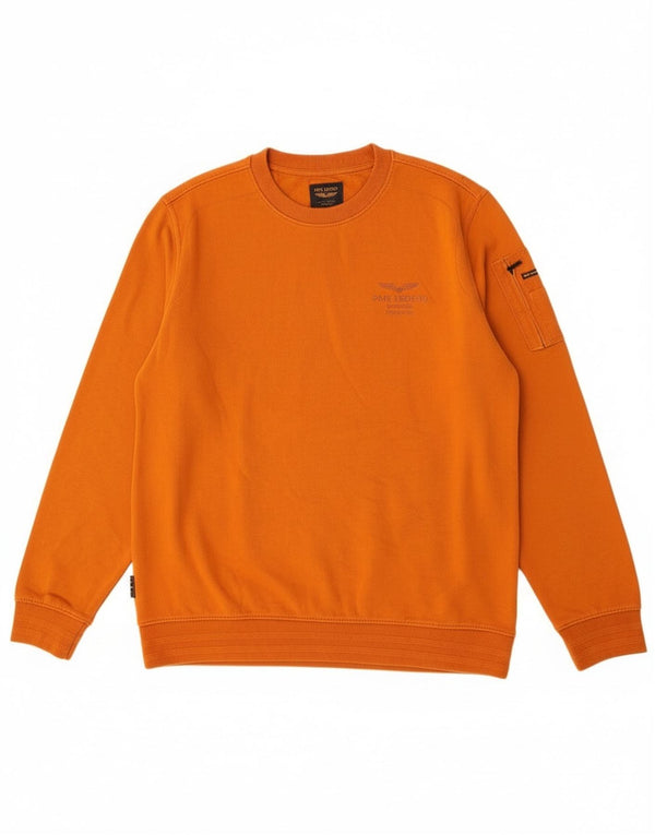 Pme Legend Sweat-shirt pour homme en coton orange 2XL